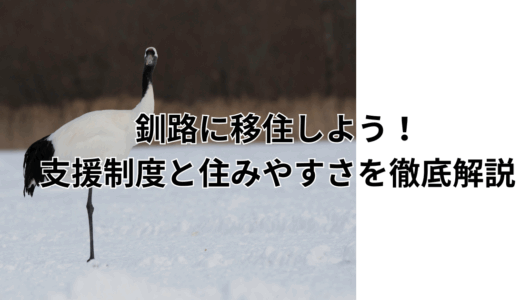 釧路に移住しよう！支援制度と住みやすさを徹底解説